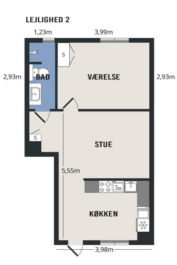 Hotel Litorina Appartements Лёккен Экстерьер фото